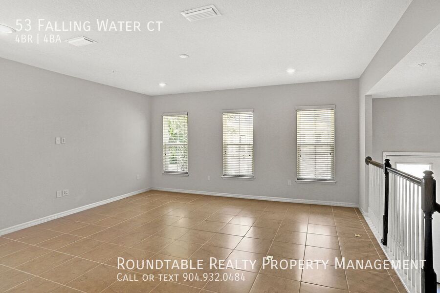 4 bedroom/ 3.5 bathroom end unit townhome in Nocatee! property image